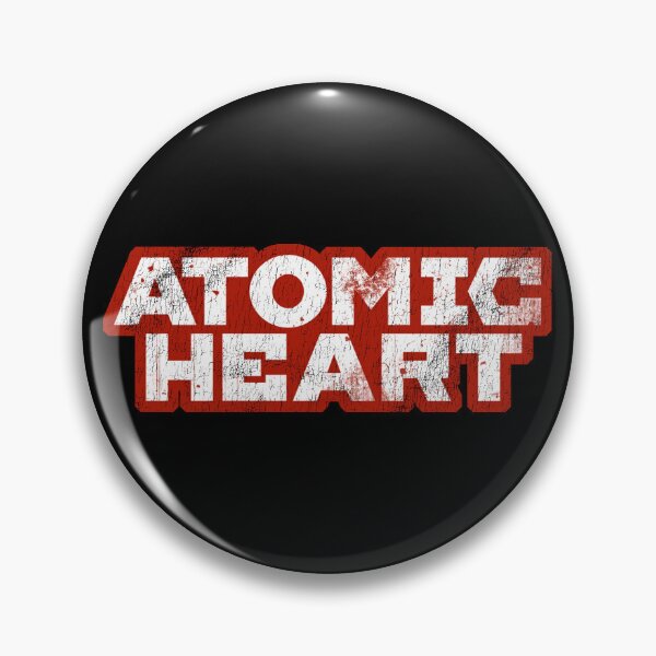 Item preview, Atomic Heart Distressed Logo designed and sold by StebopDesigns.