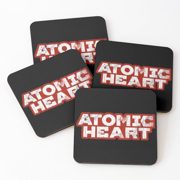 Item preview, Atomic Heart Distressed Logo designed and sold by StebopDesigns.