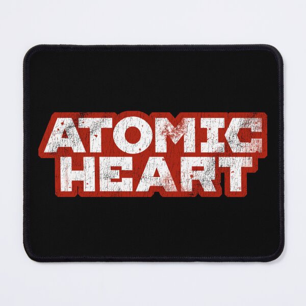 Item preview, Atomic Heart Distressed Logo designed and sold by StebopDesigns.