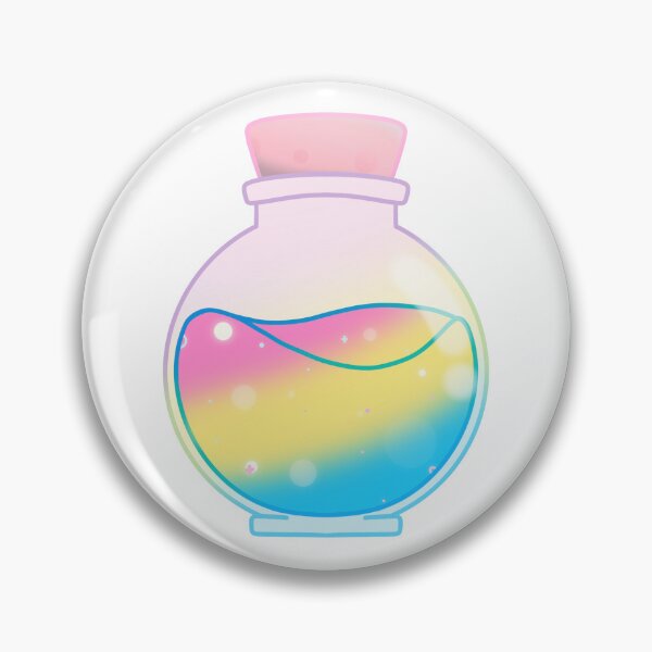 Item preview, Pansexual Pride Potion designed and sold by HannahRaeArts.