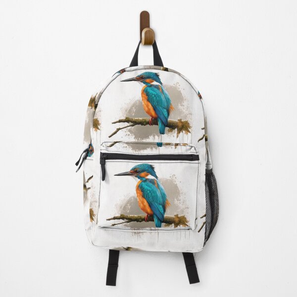 Item preview, Kingfisher Standing On The Branch designed and sold by Wall-Art-Design.