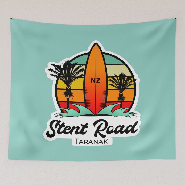 Item preview, Stent Road, Surf HIghway 45, Surf Design, New Zealand designed and sold by Kiwidom.