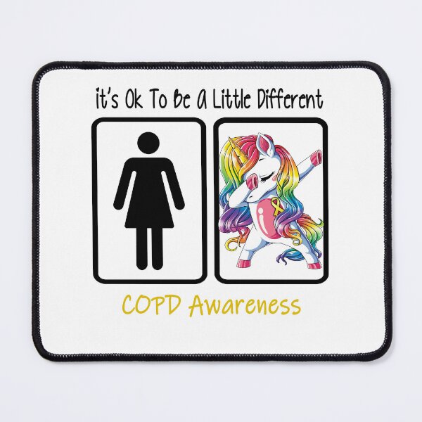 Item preview, COPD Awareness - It is Ok To Be A Little Different designed and sold by RekaJoJo.