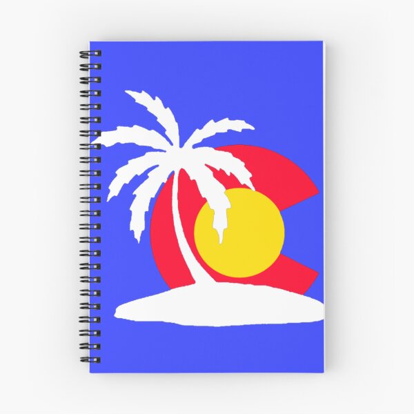 Item preview, Colorado Flag  Florida Palm Tree Sunset  designed and sold by Dude  Stuff.