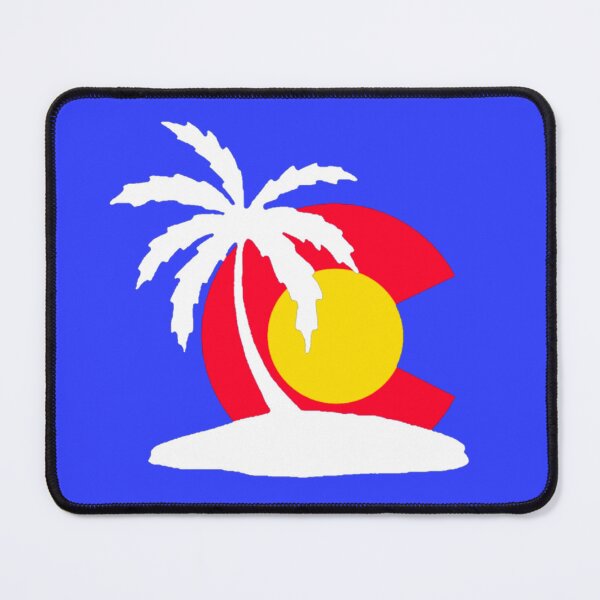 Item preview, Colorado Flag  Florida Palm Tree Sunset  designed and sold by Dude  Stuff.