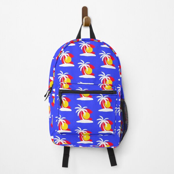 Item preview, Colorado Flag  Florida Palm Tree Sunset  designed and sold by Dude  Stuff.