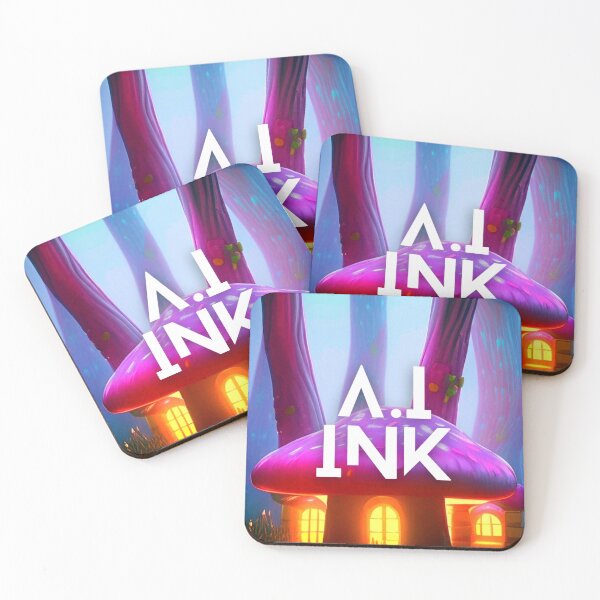 Item preview, Fantasy Mushroom House | A.I INK  designed and sold by AI-INK.
