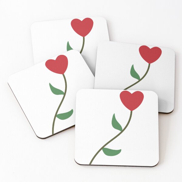 Item preview, Red Heart Flower Valentines Day and Heart Lovers Gifts designed and sold by Flowerartlovers.