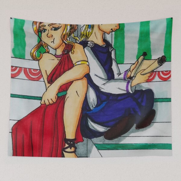 Item preview, 10-year-old Wirogalos and Aglaia, 718 AGU designed and sold by Dagomarosart.