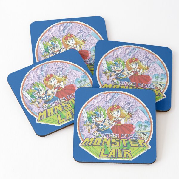 Item preview, Wonder Boy III Monster Lair Retro Logo designed and sold by StebopDesigns.