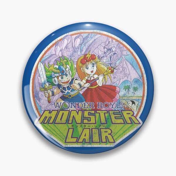 Item preview, Wonder Boy III Monster Lair Retro Logo designed and sold by StebopDesigns.
