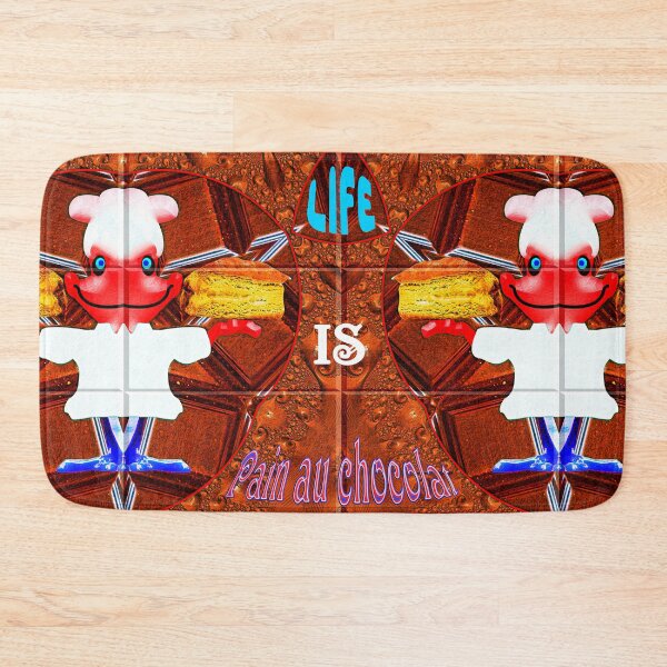 Item preview, *LIFE IS A COMIC COMEDY PLAYED IN A THEATER HAUNTED BY PAIN AU CHOCOLAT* designed and sold by Ralek.