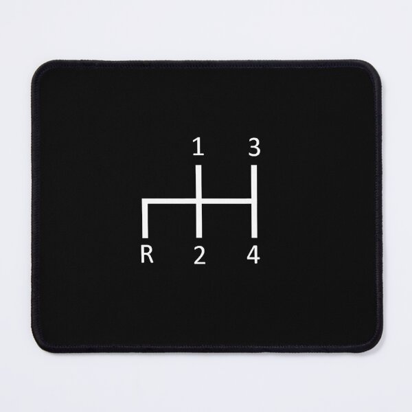 Item preview, Vintage 4 Speed H Pattern Shift Pattern (Black) designed and sold by ashlee <3.