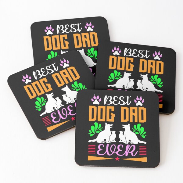 Item preview, Now Best Dog Dad Ever Here designed and sold by TargetBox.