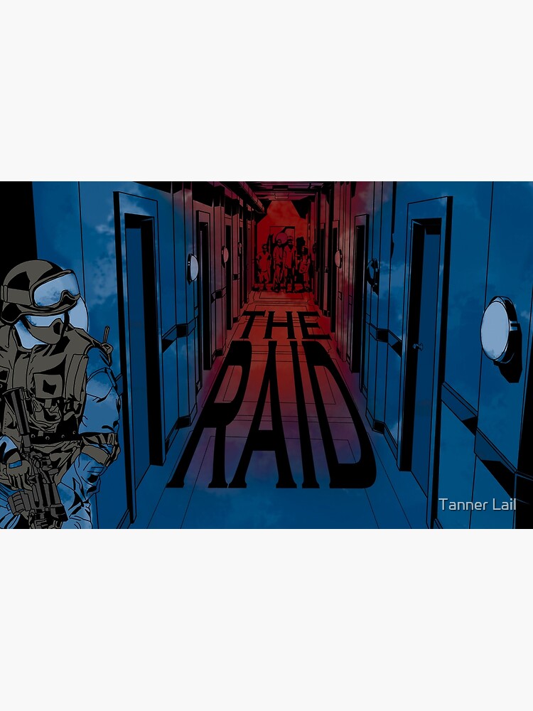 Thumbnail 2 of 2, Laptop Skin, THE RAID movie designed and sold by TannerLail.