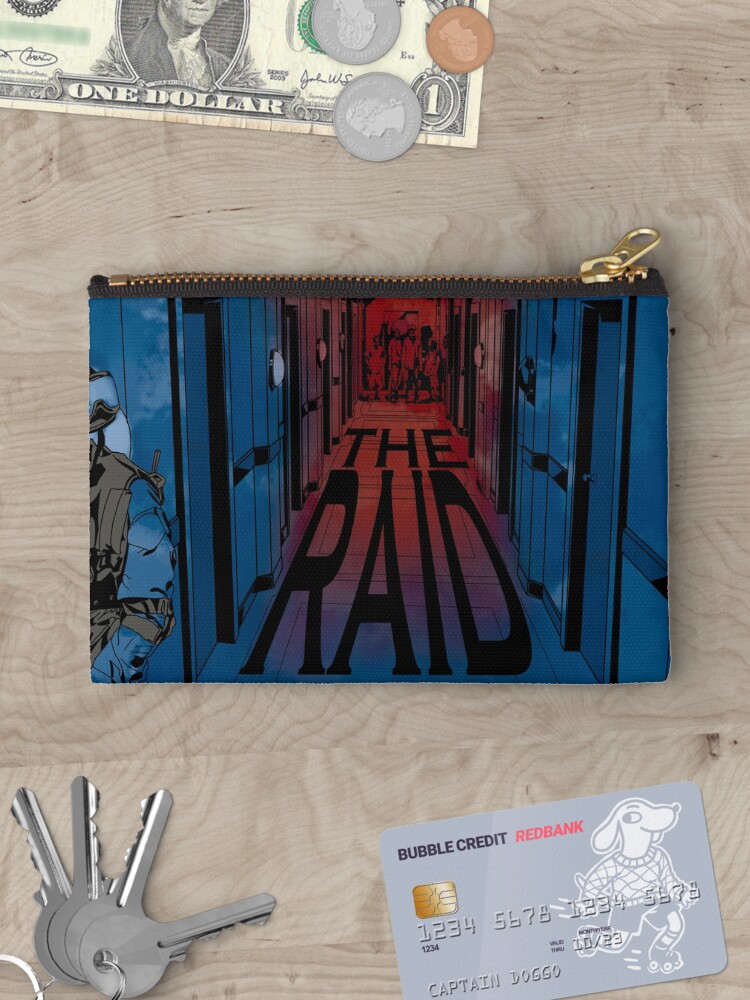 Thumbnail 3 of 4, Zipper Pouch, THE RAID movie designed and sold by TannerLail.
