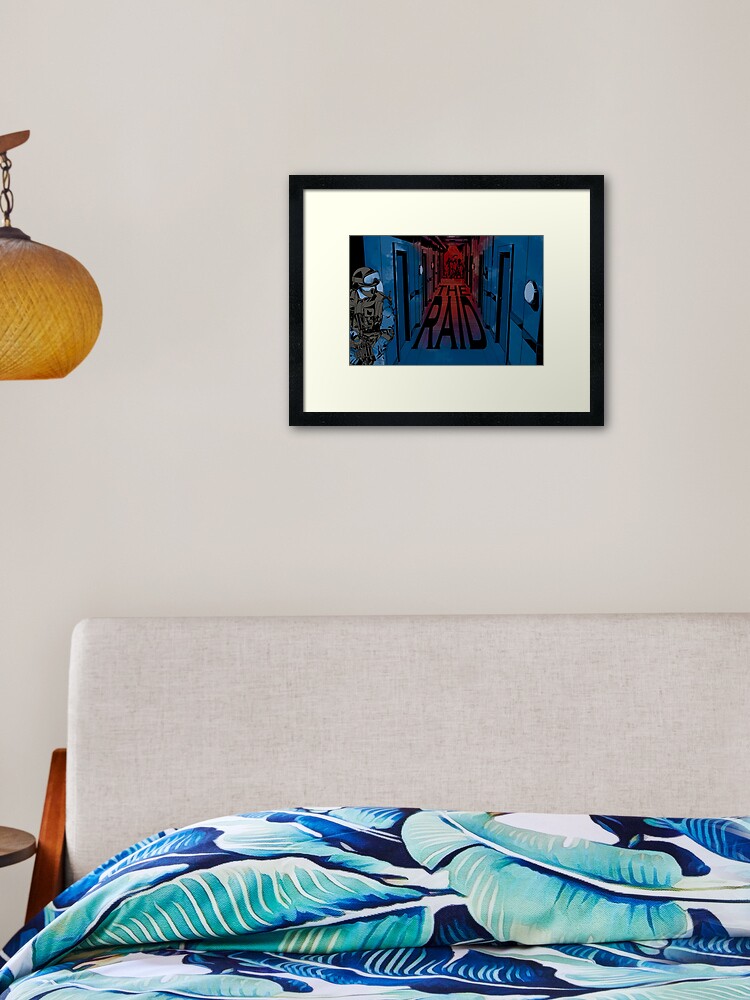 Thumbnail 1 of 7, Framed Art Print, THE RAID movie designed and sold by TannerLail.