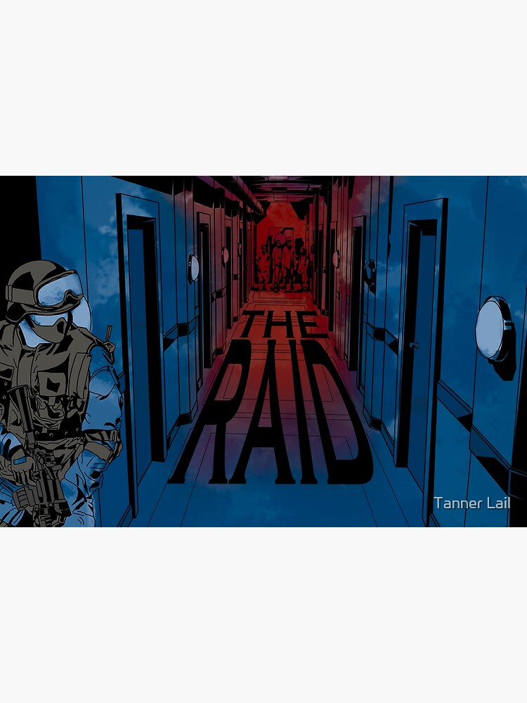 Thumbnail 3 of 3, Art Print, THE RAID movie designed and sold by TannerLail.