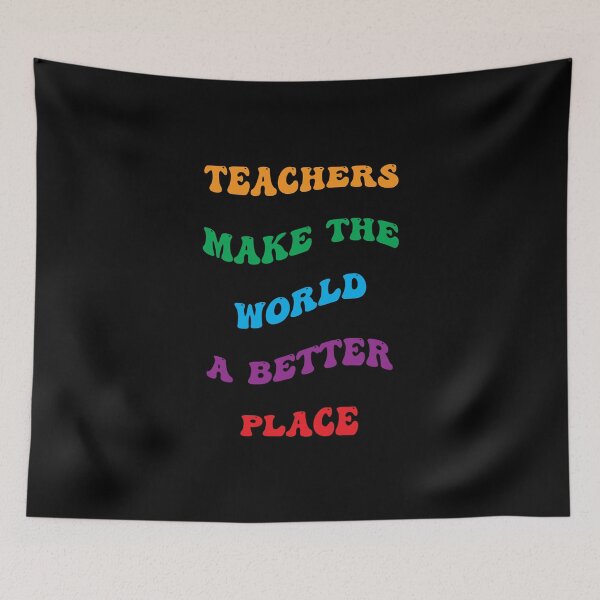 Item preview, Teachers Make The World A Better Place designed and sold by PufnicaDesign.