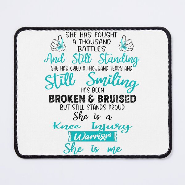 Item preview, Knee Injury Warrior SHE IS ME - Support Knee Injury Fighter Gifts designed and sold by Berriosly.