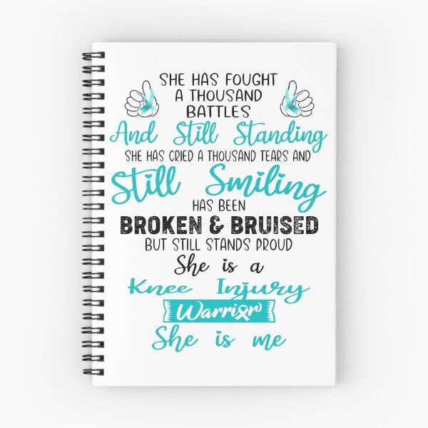 Item preview, Knee Injury Warrior SHE IS ME - Support Knee Injury Fighter Gifts designed and sold by Berriosly.