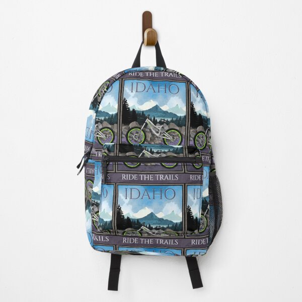 Item preview, Mountain Biking - Ride Idaho designed and sold by Rich Summers Art.