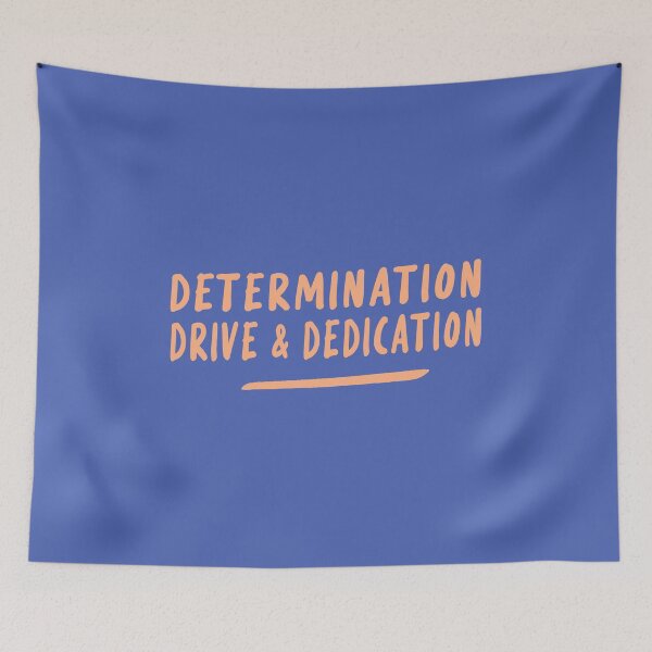 Item preview, Determination, Drive & Dedication | Stoic Philosophy Sticker designed and sold by stoicjimny.