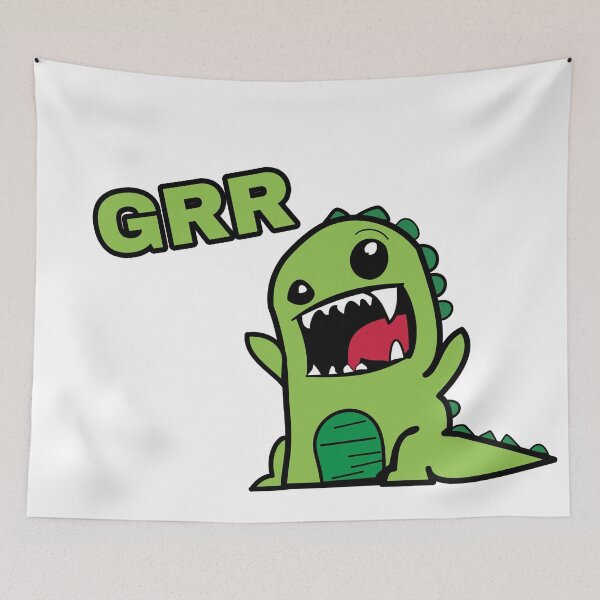 Item preview, green monster designed and sold by Hugo Salazar.