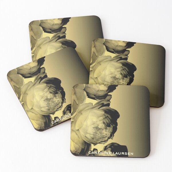 Item preview, Vintage Gold Rose. Luxury Floral Artwork - Caroline Laursen Original designed and sold by Caroline Laursen.