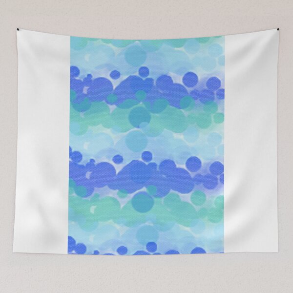 Artikelvorschau, Abstraktes Design der blauen Blase entworfen und verkauft von Lottie7777777.