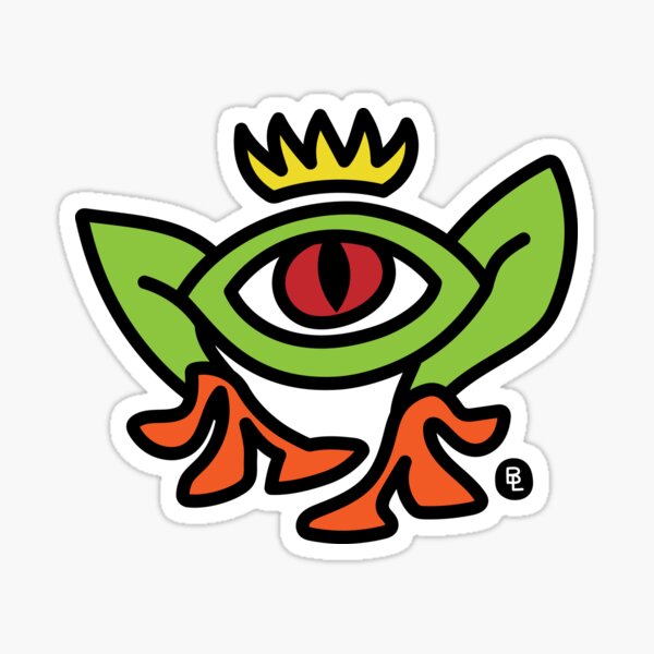 King Agalychnis Sticker
