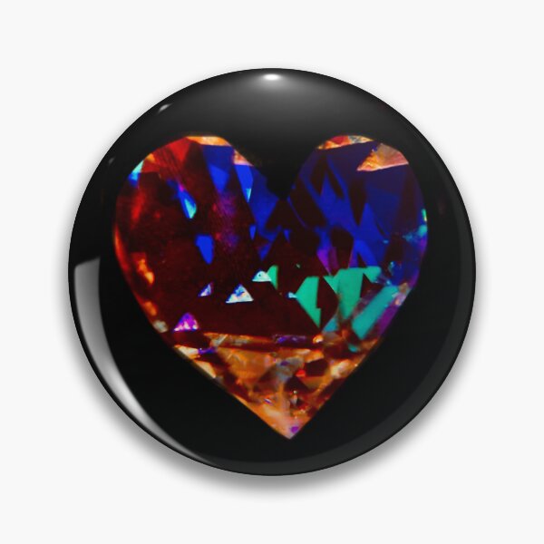 Item preview, Colorful Crystal heart  designed and sold by baksuart.
