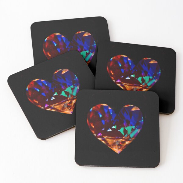 Item preview, Colorful Crystal heart  designed and sold by baksuart.