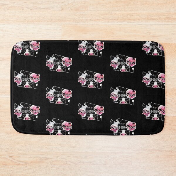 Item preview, Washington State silhouette with Cows painting on the inside designed and sold by FarmsteadAcers.