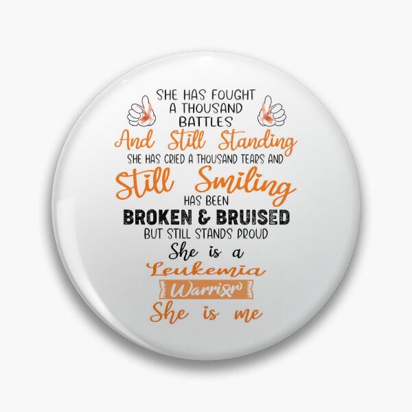 Item preview, Leukemia Warrior SHE IS ME - Support Leukemia Fighter Gifts designed and sold by Berriosly.