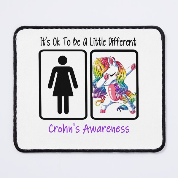 Item preview, Crohn's Awareness - It is Ok To Be A Little Different designed and sold by RekaJoJo.
