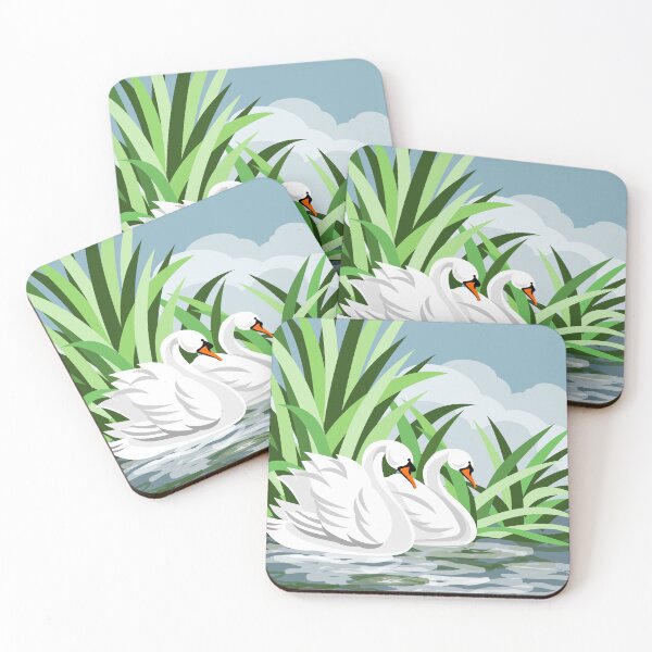 Item preview, Cisnes mudos sobre el agua designed and sold by studioart.