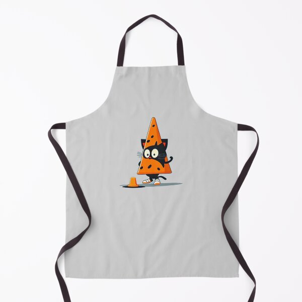 Item preview, Traffic Cone Cat (Cartoon Art) designed and sold by The-Fox-Hole.