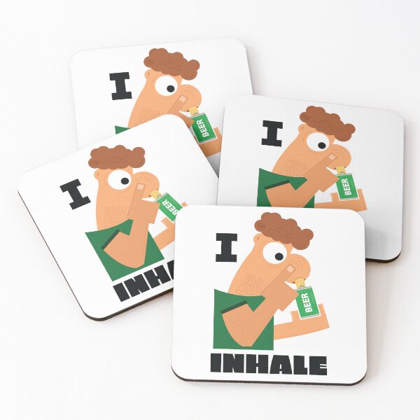 Item preview, I Inhale Meme Beer Joke I Sniff It Smell it Snort It Getting High On Beer Funny LOL designed and sold by doseofwin.