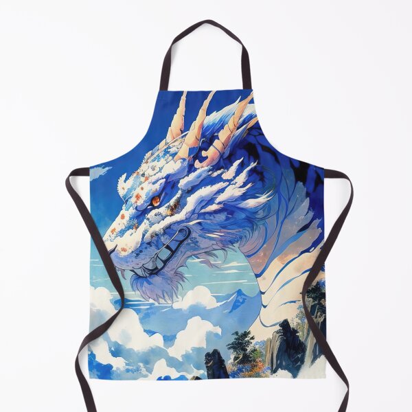 Item preview, Water color anime donghua tiger dragon in clouds designed and sold by RK - Shop.