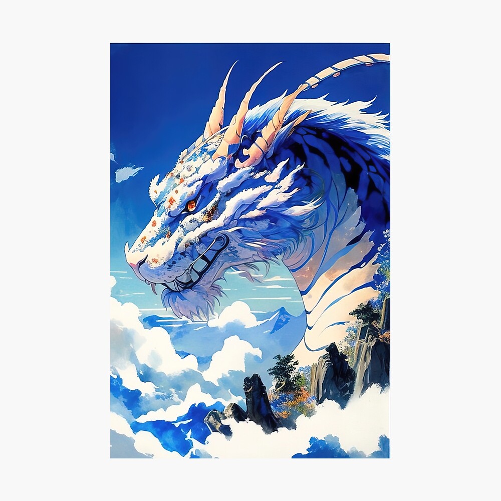 Gray and white dragon anime photo HD wallpaper | Wallpaper Flare