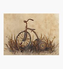 The Old Trike Photographic Print