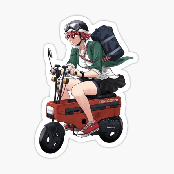 Tomo-chan Is a Girl or Tomo-chan wa Onnanoko Anime Charactcers in  Minimalist Vintage Merch Design Sticker for Sale by Animangapoi