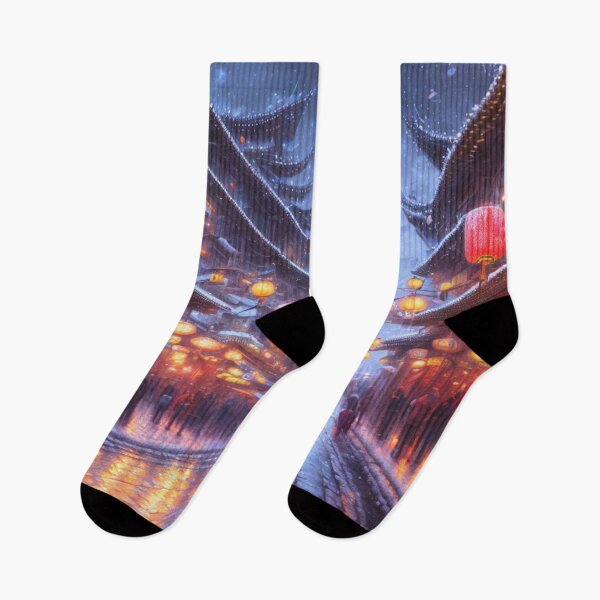 Item preview, Chinatown At Night Digital Art designed and sold by ArtsyWishesShop.