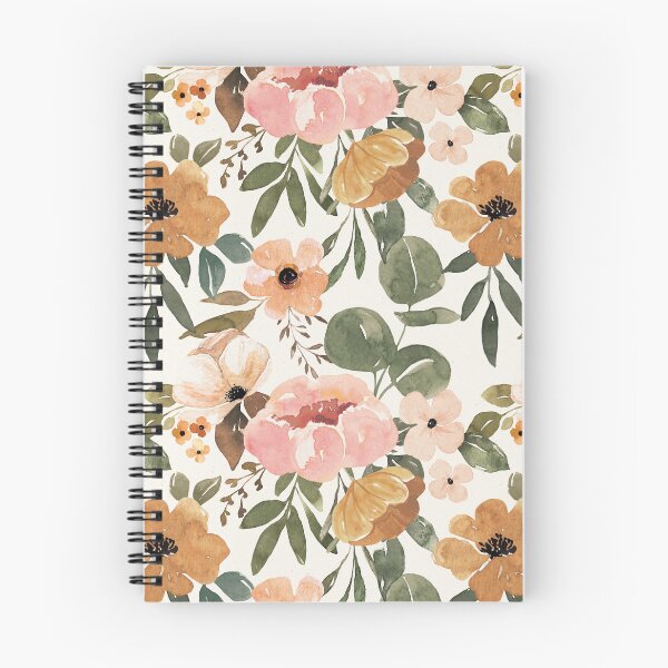 Item preview, Boho Floral, Blush Pink Watercolor Floral, Vintage Floral designed and sold by cateandrainn.