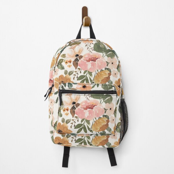 Vista previa del artículo con la obra «Boho Floral, Blush Pink Acuarela Floral, Vintage Floral», diseñado y vendido por cateandrainn.