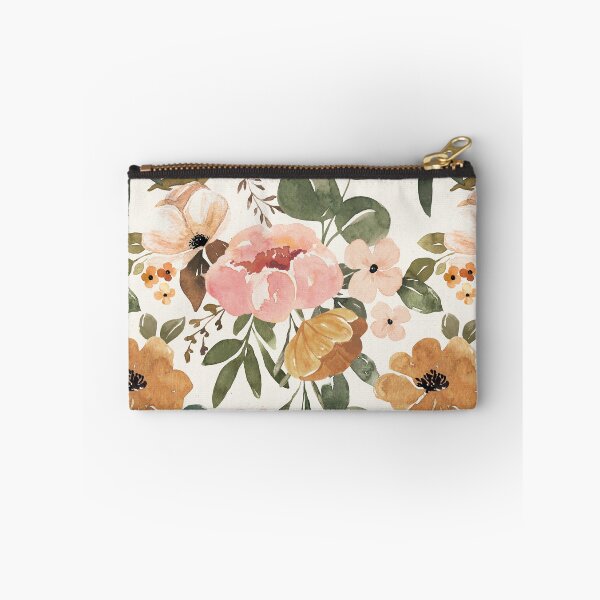 Artikelvorschau, Boho Blumen, erröten rosa Aquarell Blumen, Vintage Blumen entworfen und verkauft von cateandrainn.