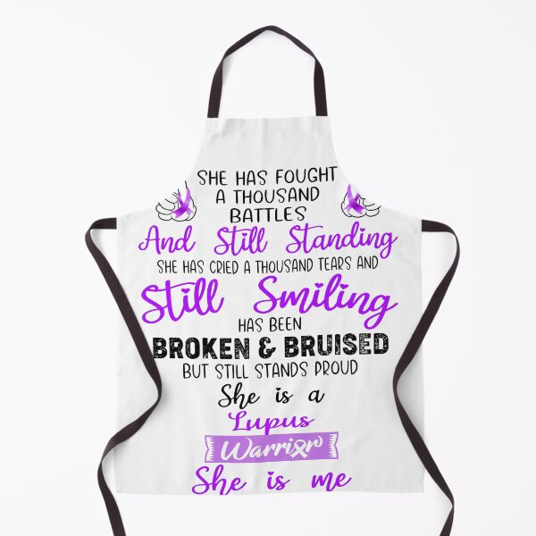 Item preview, Lupus Warrior SHE IS ME - Support Lupus Fighter Gifts designed and sold by Berriosly.