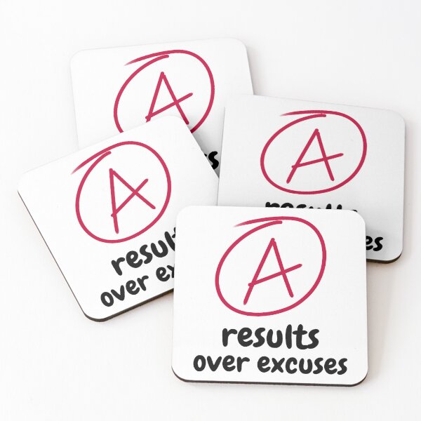 Item preview, Results Over Excuses designed and sold by Esc4n0r.