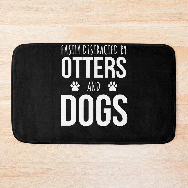 Item preview, Easily Distracted By Otters And Dogs designed and sold by cutesymerch.